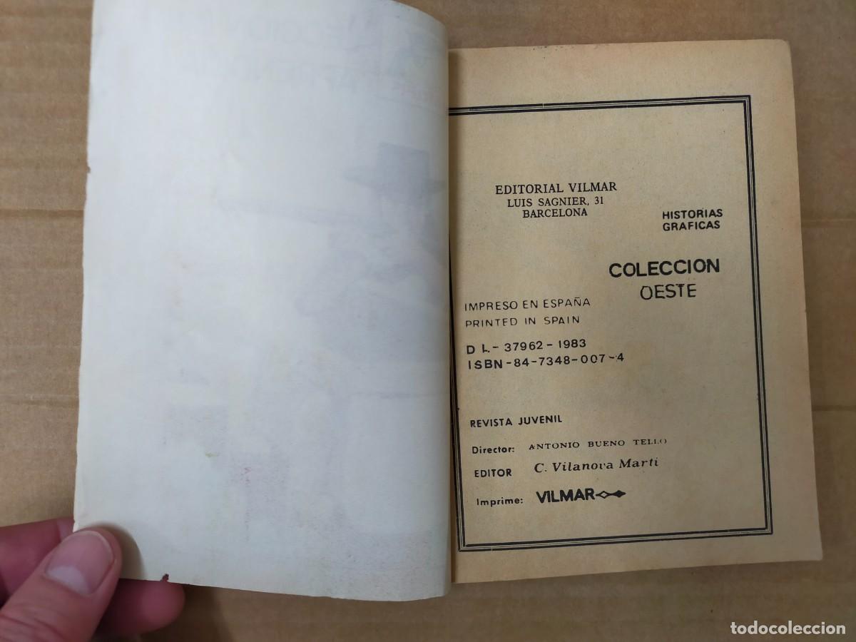 Tebeos: COLECCI&Oacute;N OESTE ( SHERIFF ). LECCI&Oacute;N BIEN APRENDIDA. VILMAR - Foto 2