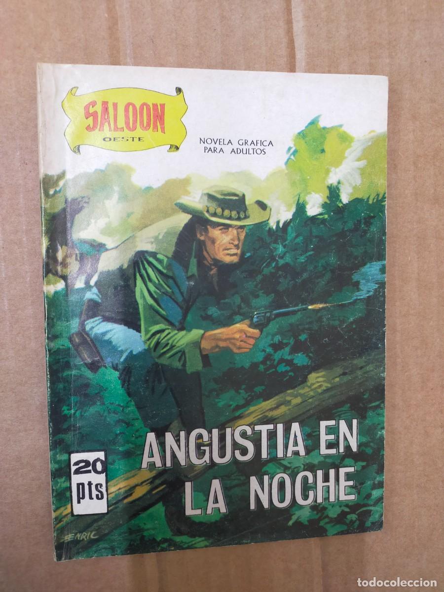 Tebeos: COLECCI&Oacute;N OESTE ( SALOON ). ANGUSTIA EN LA NOCHE. VILMAR