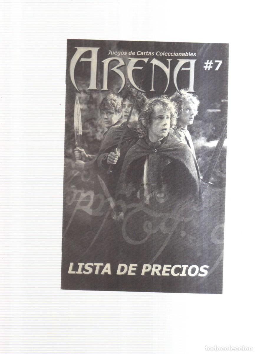 Tebeos: ARENA LISTA DE PRECIOS N,7