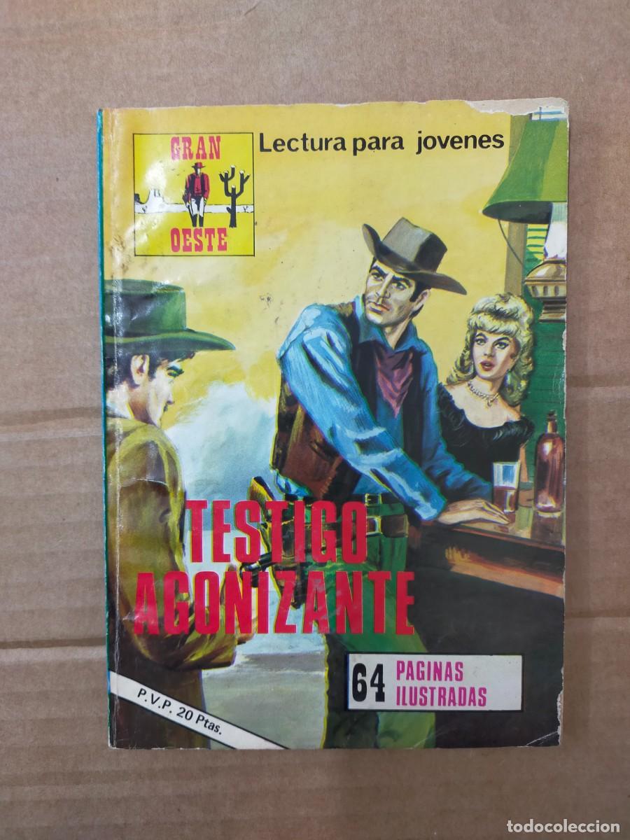 Tebeos: GRAN OESTE n&ordm; 357: TESTIGO AGONIZANTE. PRODUCCIONES EDITORIALES