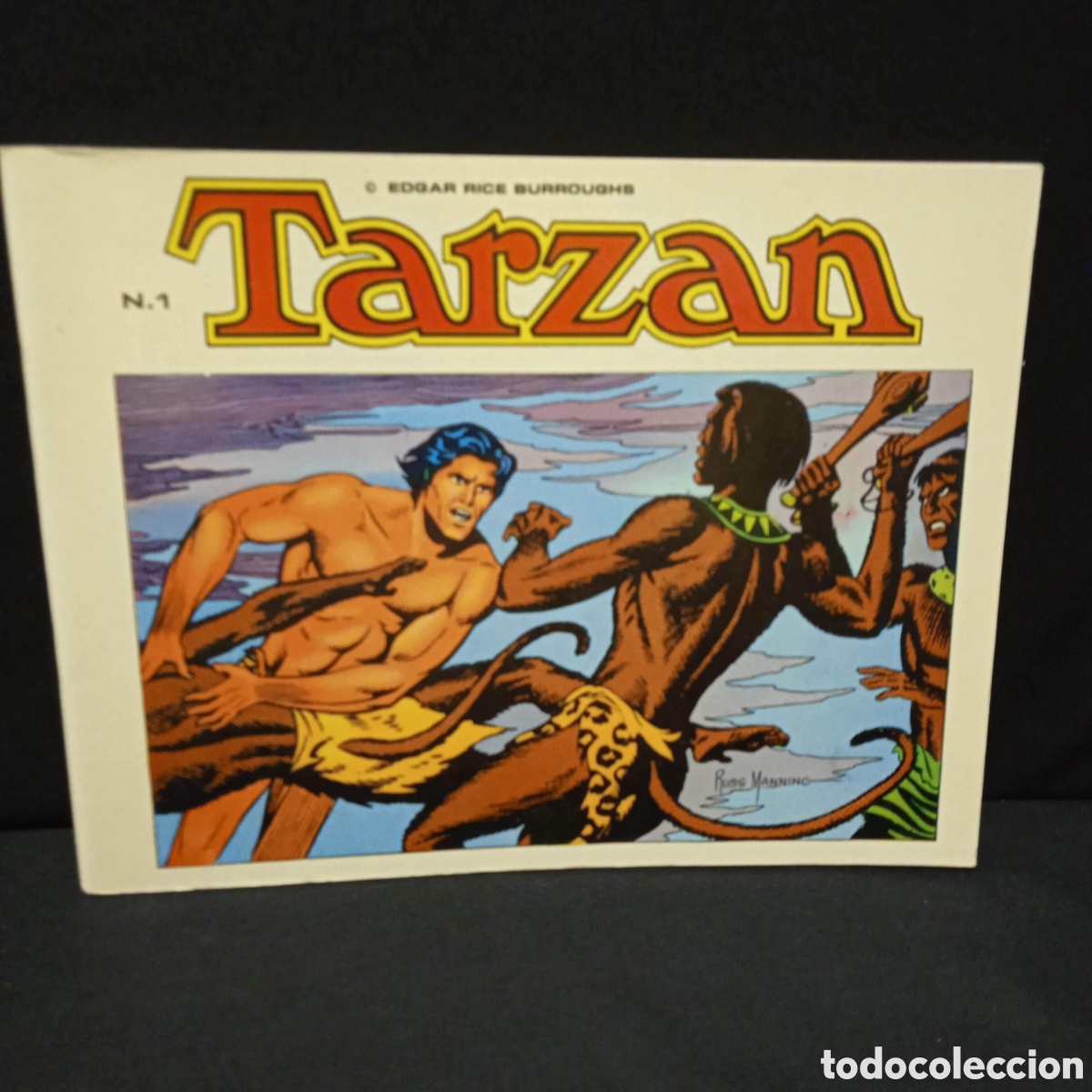 Tebeos: TARZAN DE RUSS MANNING - EDA B. O. (COMPLETA EN 10 N&ordm;S) - Foto 2