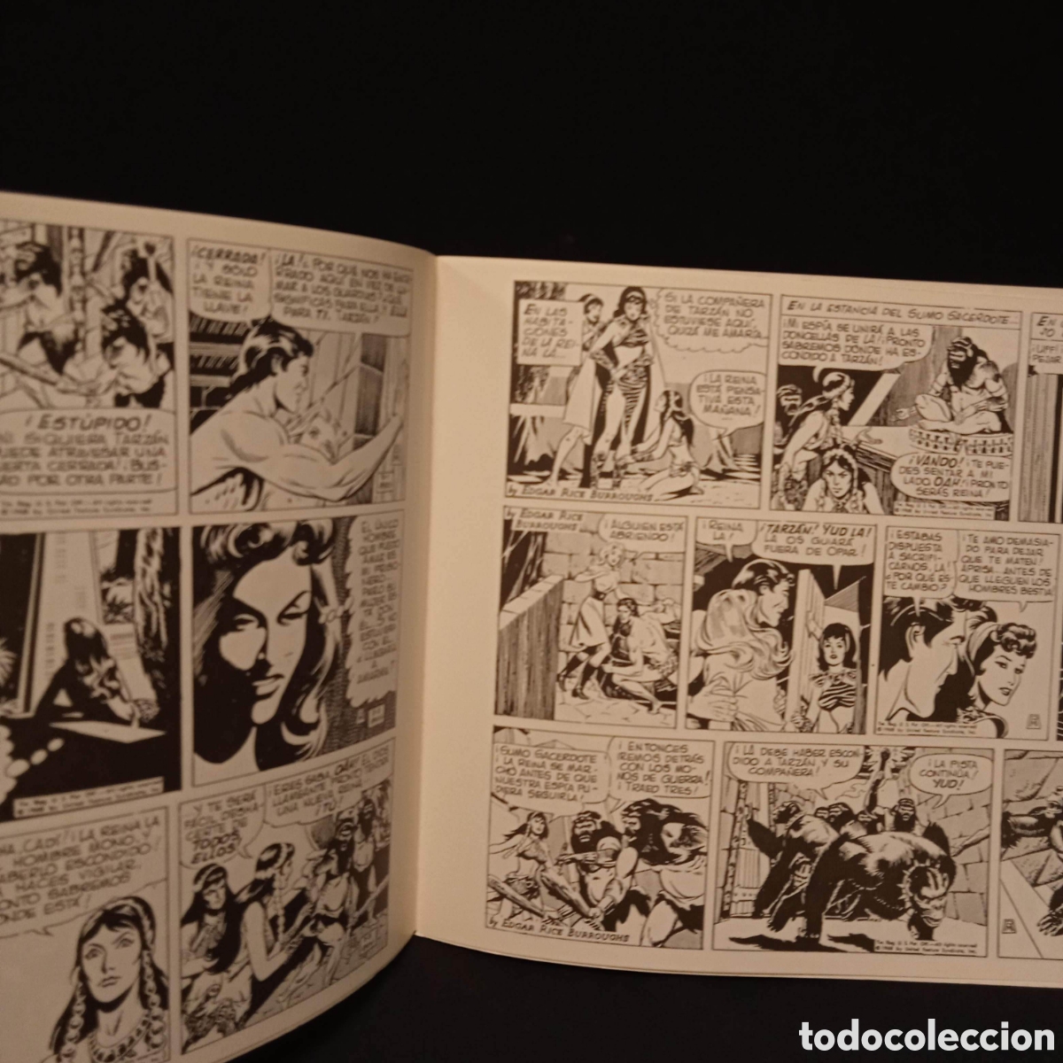 Tebeos: TARZAN DE RUSS MANNING - EDA B. O. (COMPLETA EN 10 N&ordm;S) - Foto 5