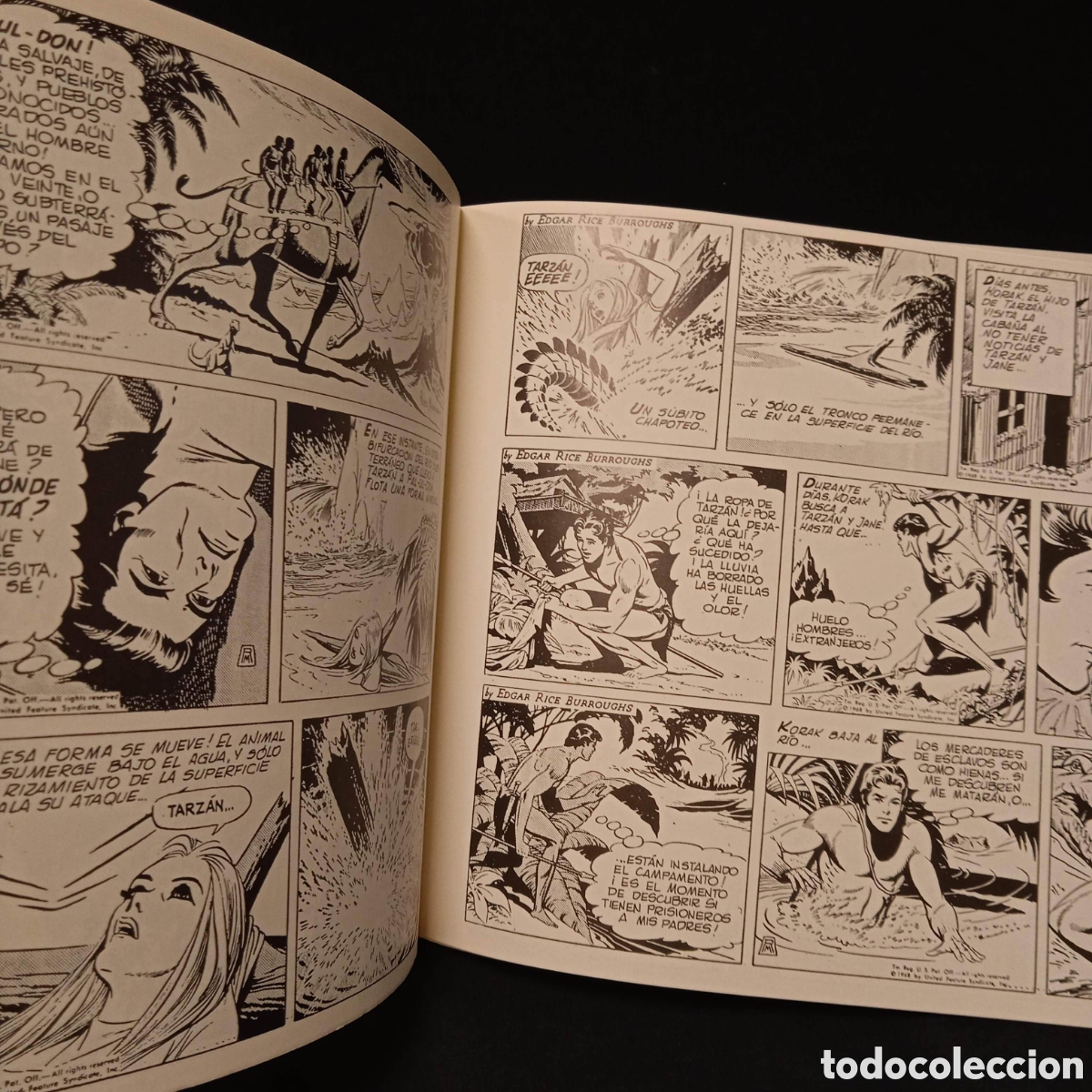 Tebeos: TARZAN DE RUSS MANNING - EDA B. O. (COMPLETA EN 10 N&ordm;S) - Foto 6