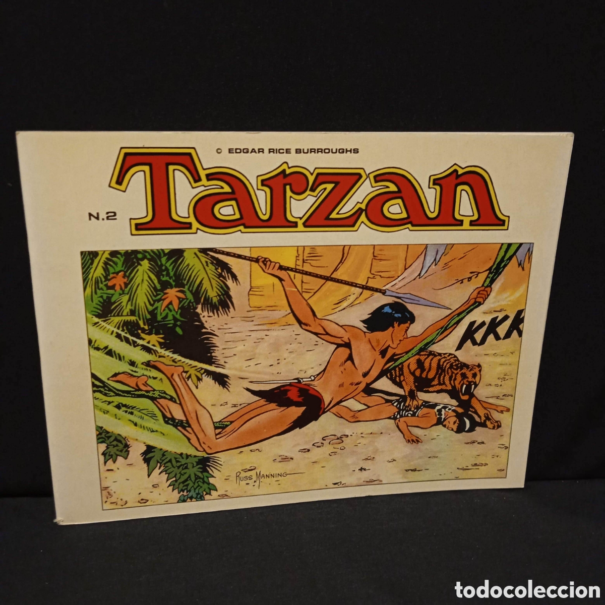 Tebeos: TARZAN DE RUSS MANNING - EDA B. O. (COMPLETA EN 10 N&ordm;S) - Foto 7