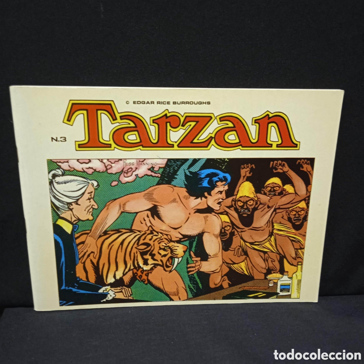 Tebeos: TARZAN DE RUSS MANNING - EDA B. O. (COMPLETA EN 10 N&ordm;S) - Foto 9