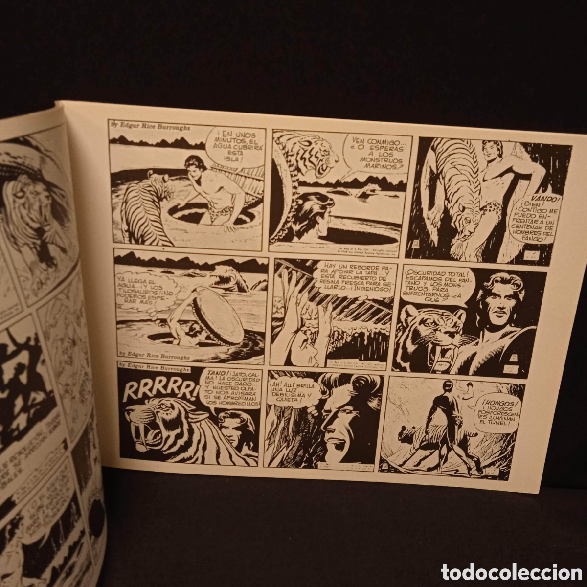 Tebeos: TARZAN DE RUSS MANNING - EDA B. O. (COMPLETA EN 10 N&ordm;S) - Foto 10