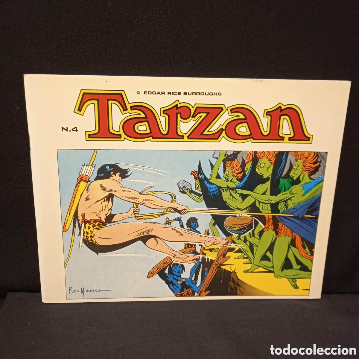 Tebeos: TARZAN DE RUSS MANNING - EDA B. O. (COMPLETA EN 10 N&ordm;S) - Foto 11