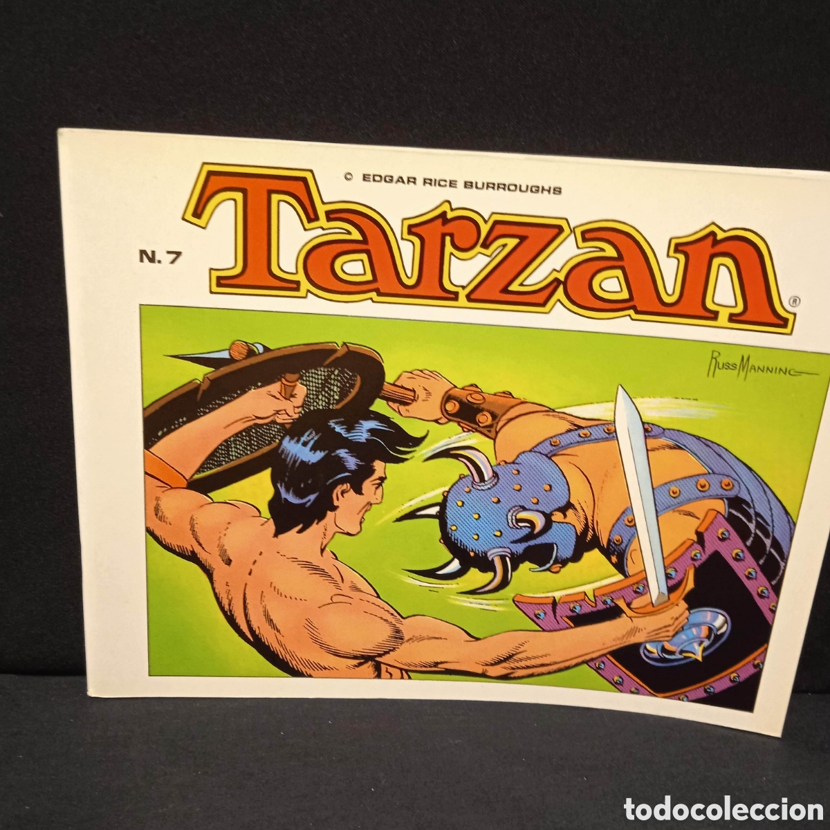 Tebeos: TARZAN DE RUSS MANNING - EDA B. O. (COMPLETA EN 10 N&ordm;S) - Foto 17