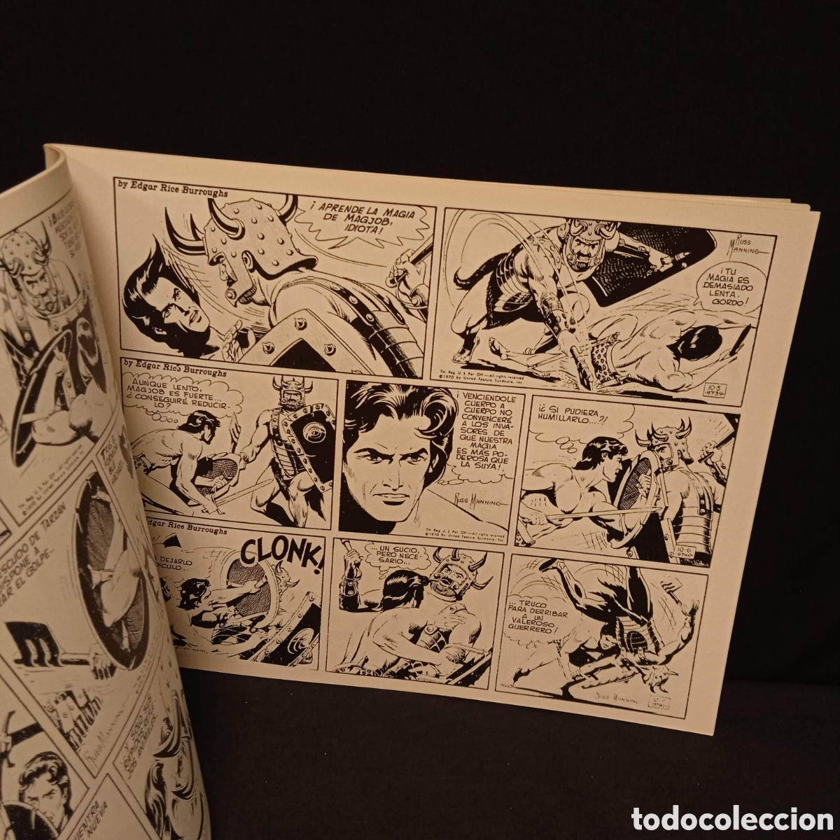 Tebeos: TARZAN DE RUSS MANNING - EDA B. O. (COMPLETA EN 10 N&ordm;S) - Foto 18