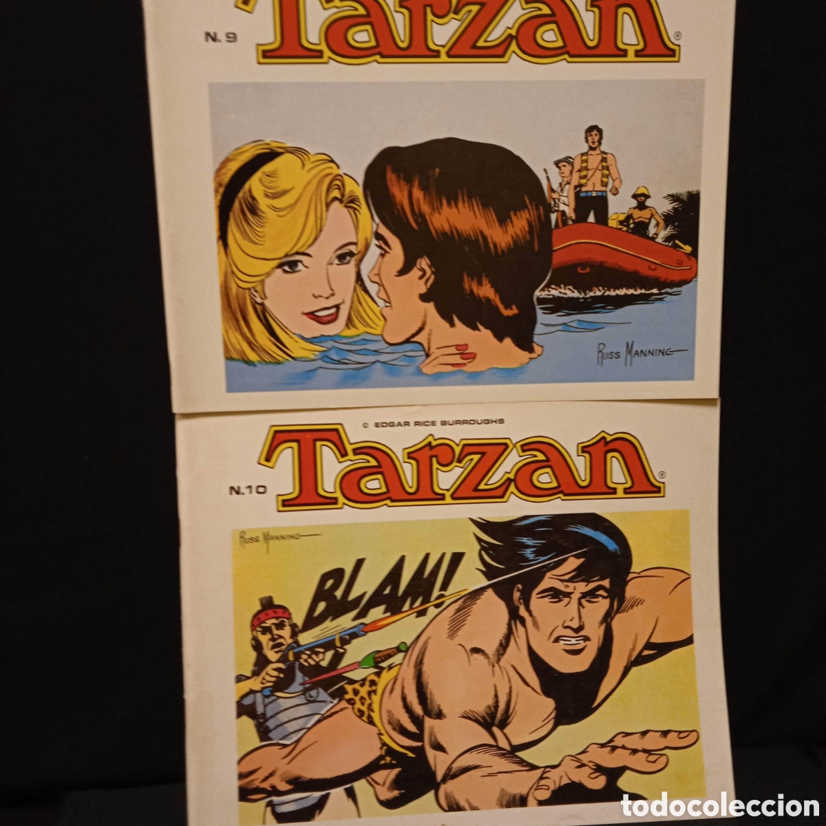Tebeos: TARZAN DE RUSS MANNING - EDA B. O. (COMPLETA EN 10 N&ordm;S) - Foto 21