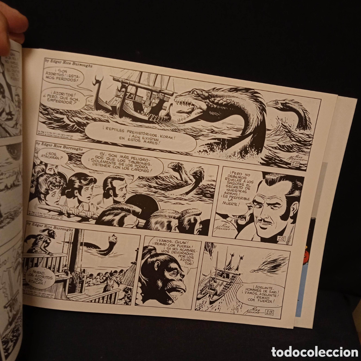 Tebeos: TARZAN DE RUSS MANNING - EDA B. O. (COMPLETA EN 10 N&ordm;S) - Foto 23