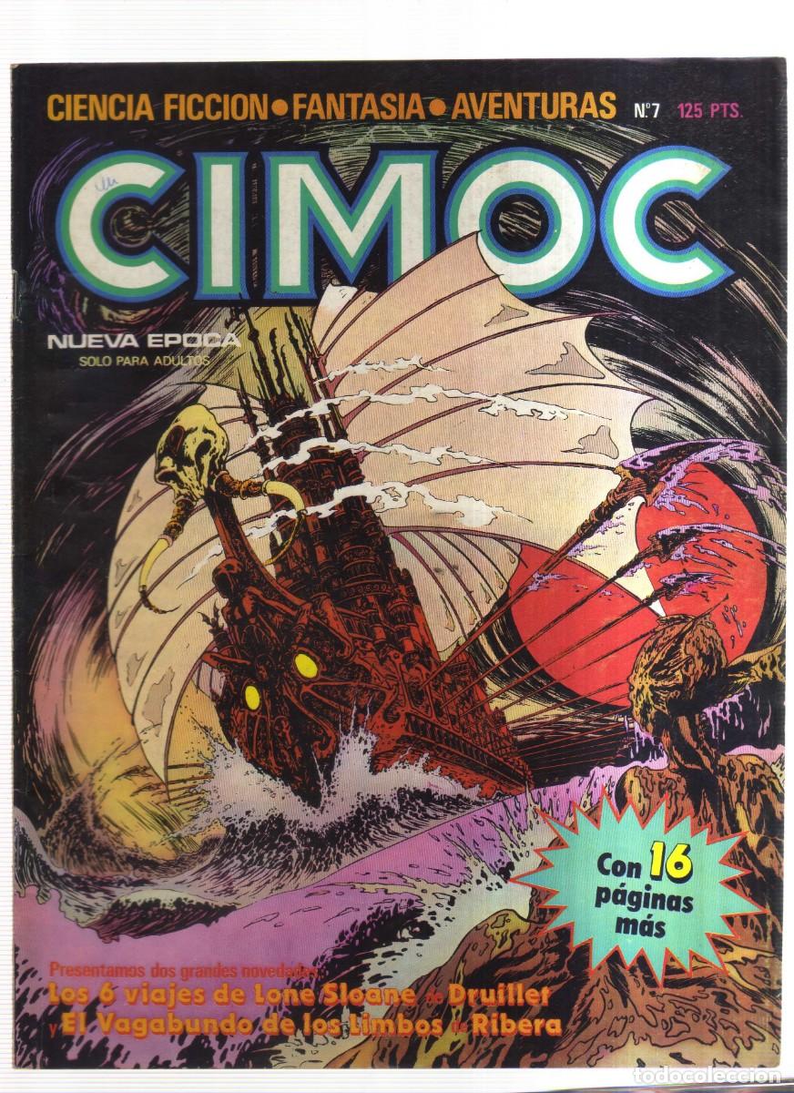 Tebeos: CIMOC CIENCIA FICCION FANTACIA AVENTURAS N,7