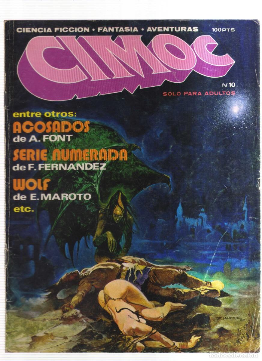 Tebeos: CIMOC CIENCIA FICCION FANTACIA AVENTURAS N,10