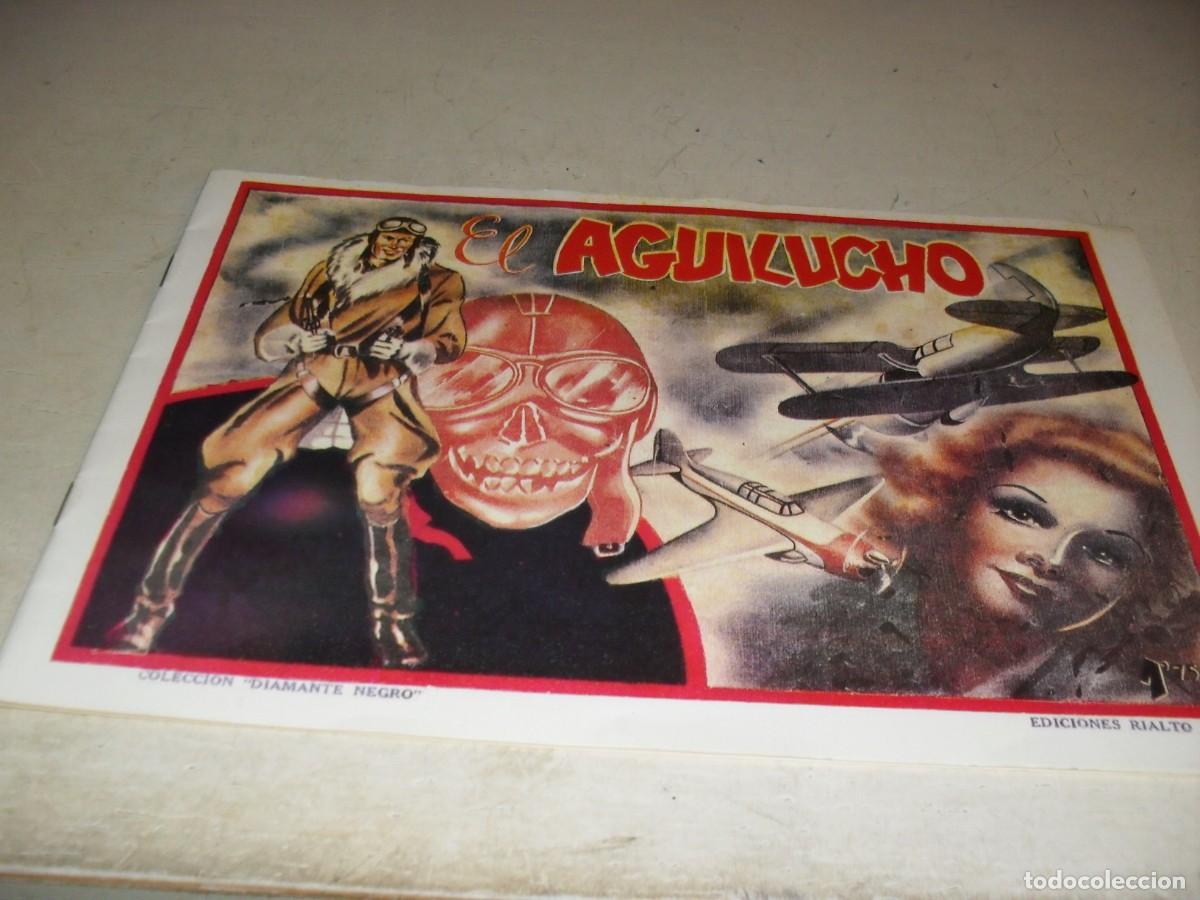 Tebeos: (FACSIMIL)DIAMANTE NEGRO N&ordm; 50 EL AGUILUCHO,(DE 104)-EDICIONES RIALTO,1943