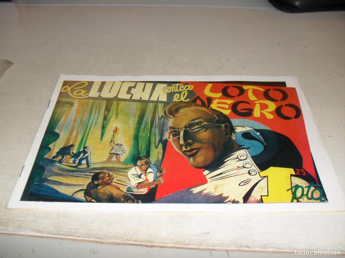 Tebeos: (FACSIMIL)HISTORIETAS GRAFICAS 48 LA LUCHA CONTRA EL LOTO NEGRO,(DE 83).1942.AMELLER