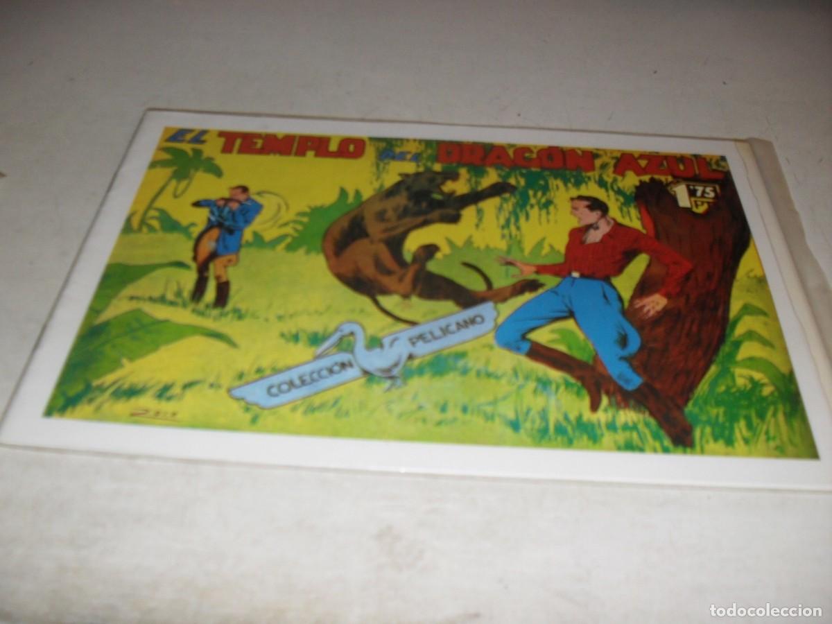 Tebeos: (FACSIMIL)COLECCION PELICANO 2 EL TEMPLO DEL DRAGON AZUL,(DE 39),EDITA MARISAL,1944