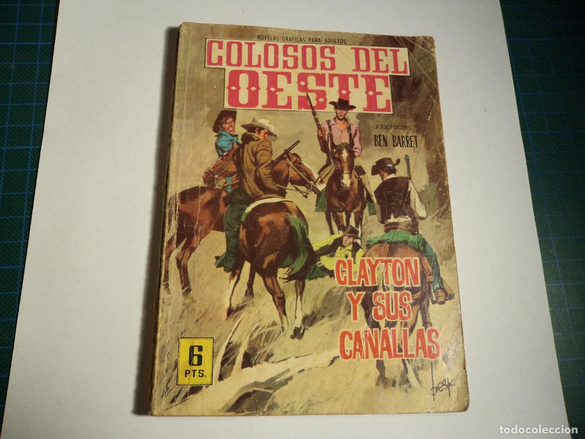 Tebeos: Colosos del Oeste. N&ordm; 86. Ferma. Con se&ntilde;ales de uso. - Foto 1