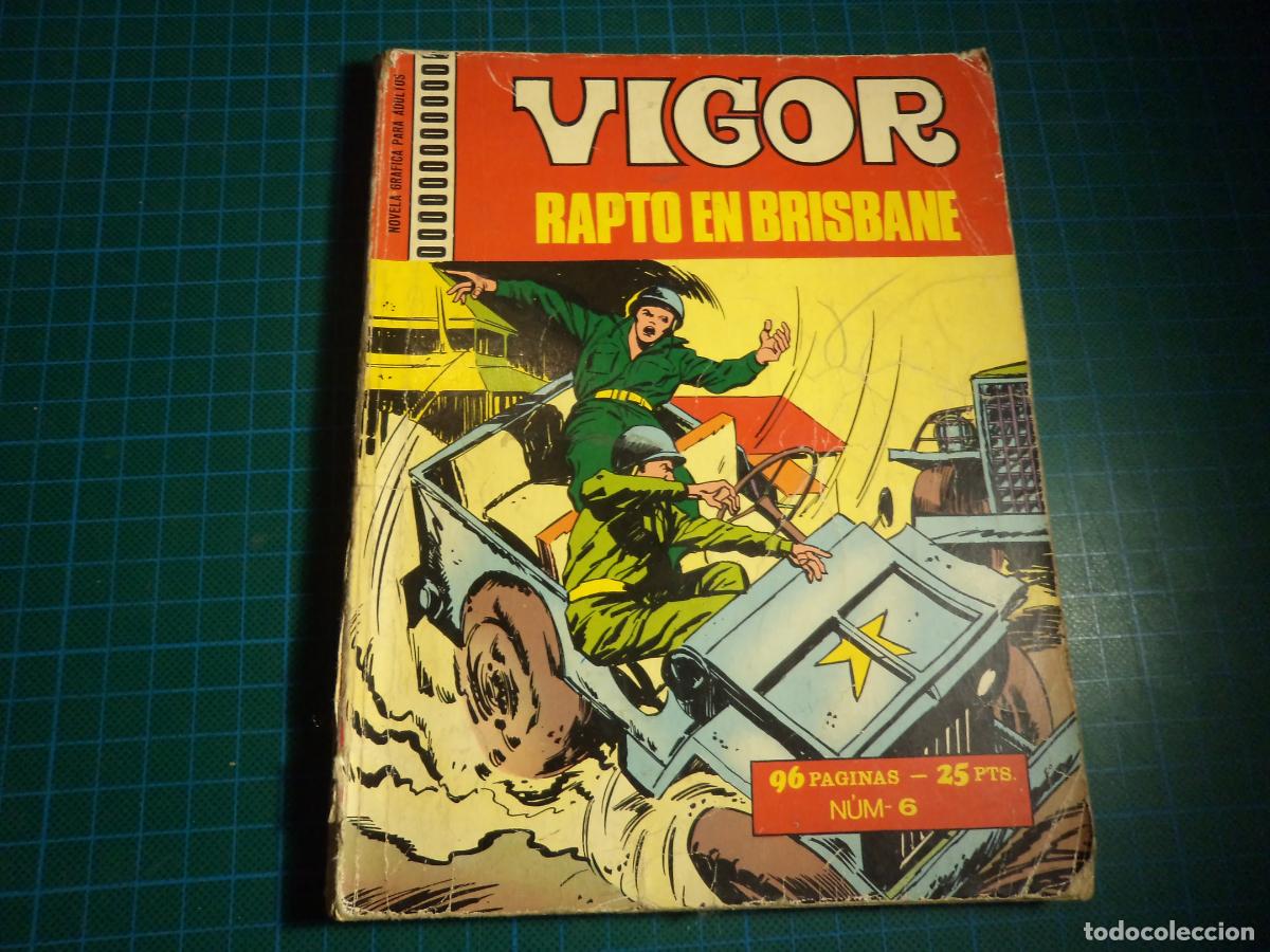 Tebeos: Vigor. N&ordm; 6. Euredit. Con se&ntilde;ales de uso. Lomo reparado con pegamento. (Ref. 2-C) - Foto 1