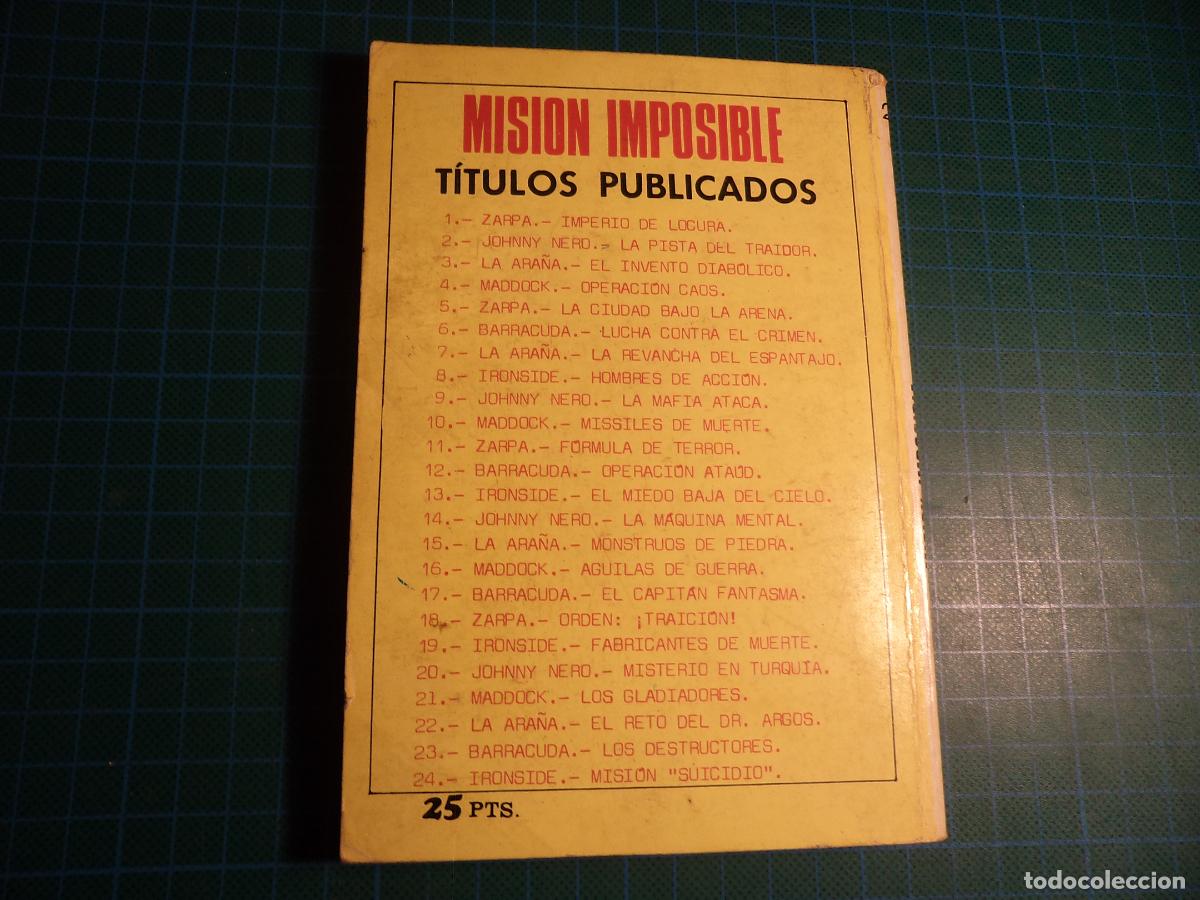 Tebeos: Mision imposible. N&ordm; 23. Barracuda. Euredit. - Foto 3