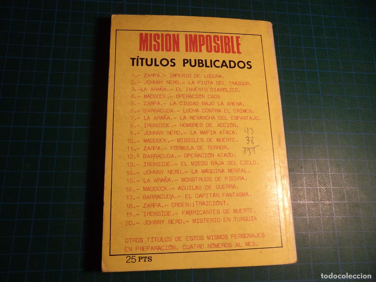 Tebeos: Mision imposible. N&ordm; 17. Barracuda. Euredit. - Foto 3