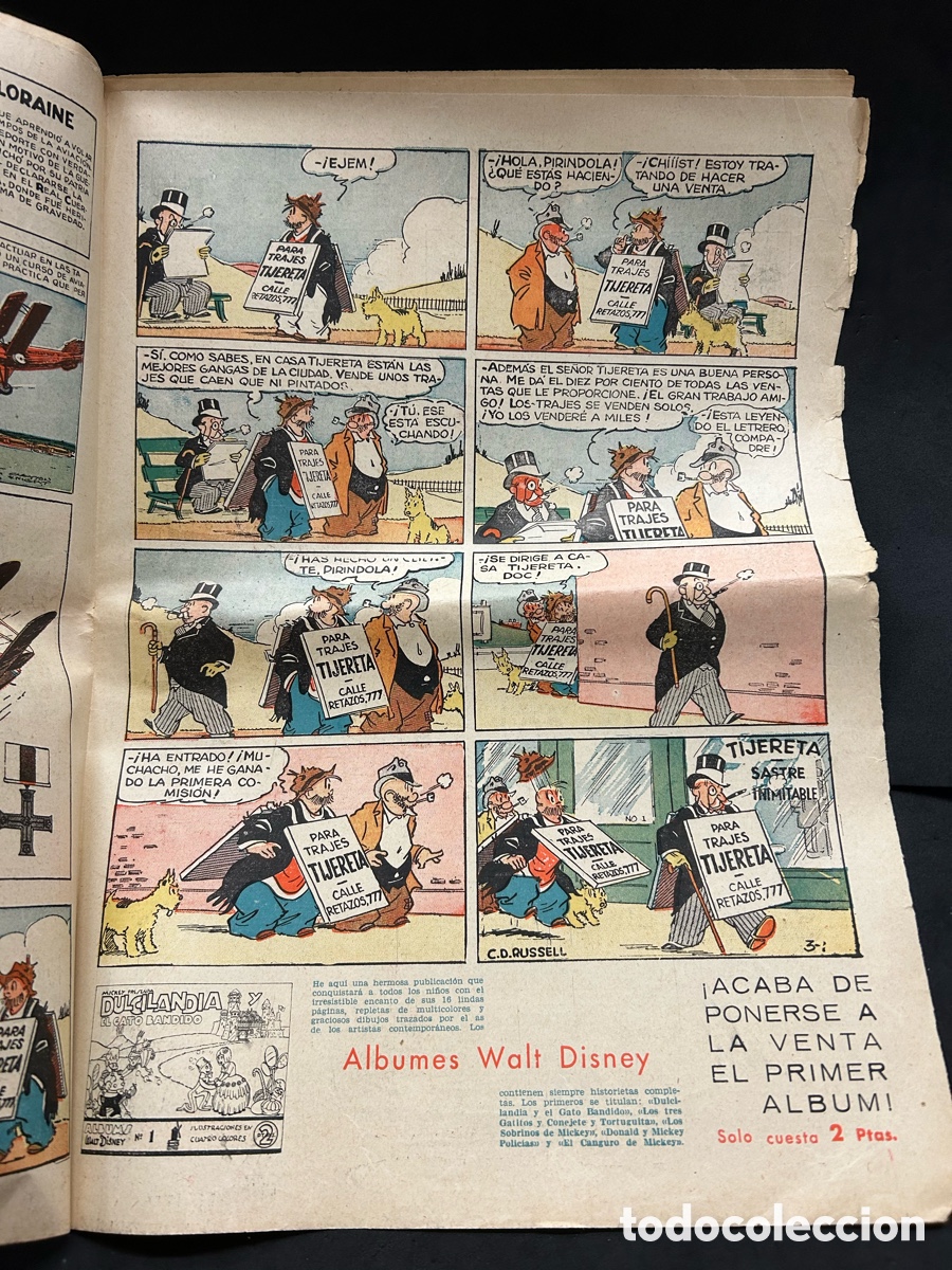 Tebeos: Mickey revista infantil a&ntilde;o 1936, n.62 - Foto 3