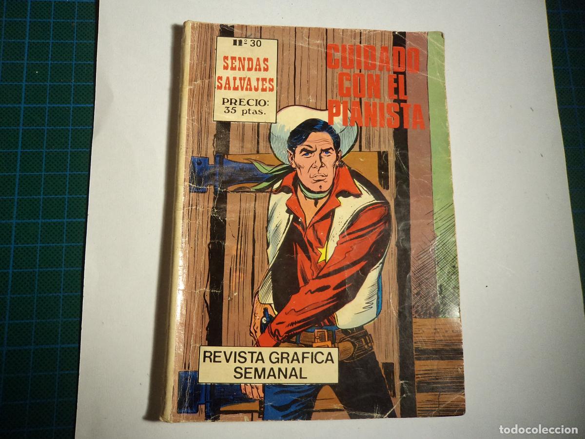 Tebeos: Sendas salvajes. N&ordm; 30. Antalbe. Con se&ntilde;ales de uso. - Foto 1
