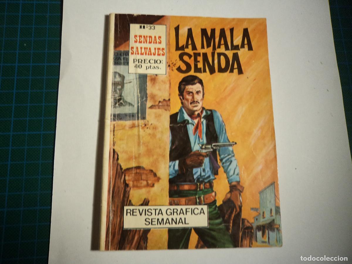 Comics: Sendas salvajes. N&ordm; 33. Antalbe. Con se&ntilde;ales de uso.