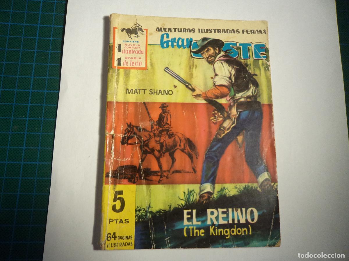 Tebeos: Gran Oeste. N&ordm; 105. Ferma. Con se&ntilde;ales de uso. - Foto 1