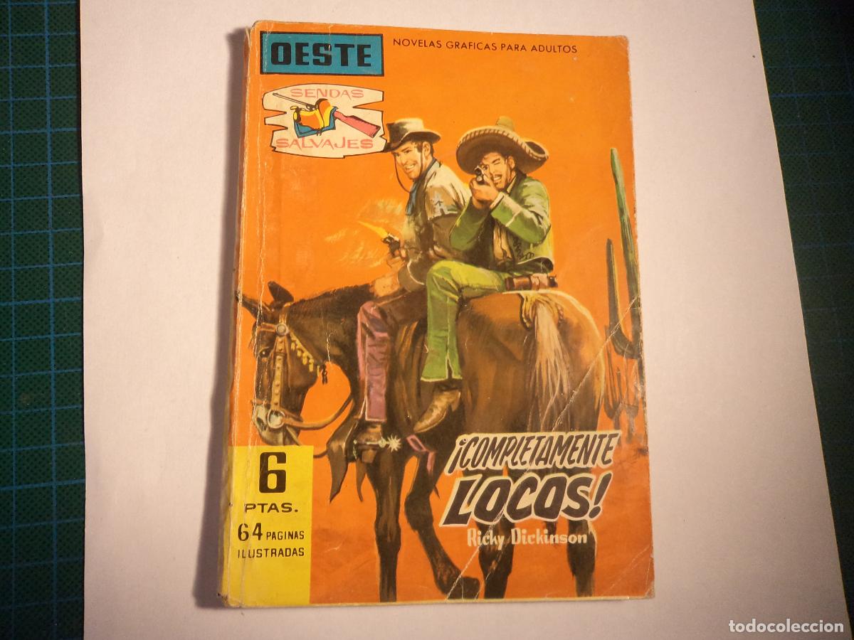 Tebeos: Sendas salvajes. N&ordm; 304. Ferma. Con se&ntilde;ales de uso. - Foto 1