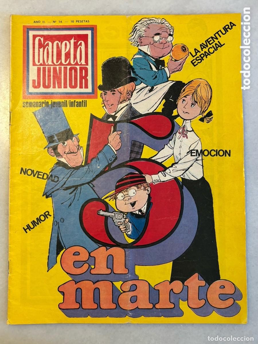Tebeos: gaceta junior en Marte n&ordm; 14 , 1969