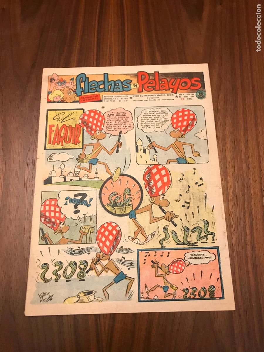 Tebeos: FLECHAS Y PELAYOS N&ordm; 444 , 75 CTS - Foto 1