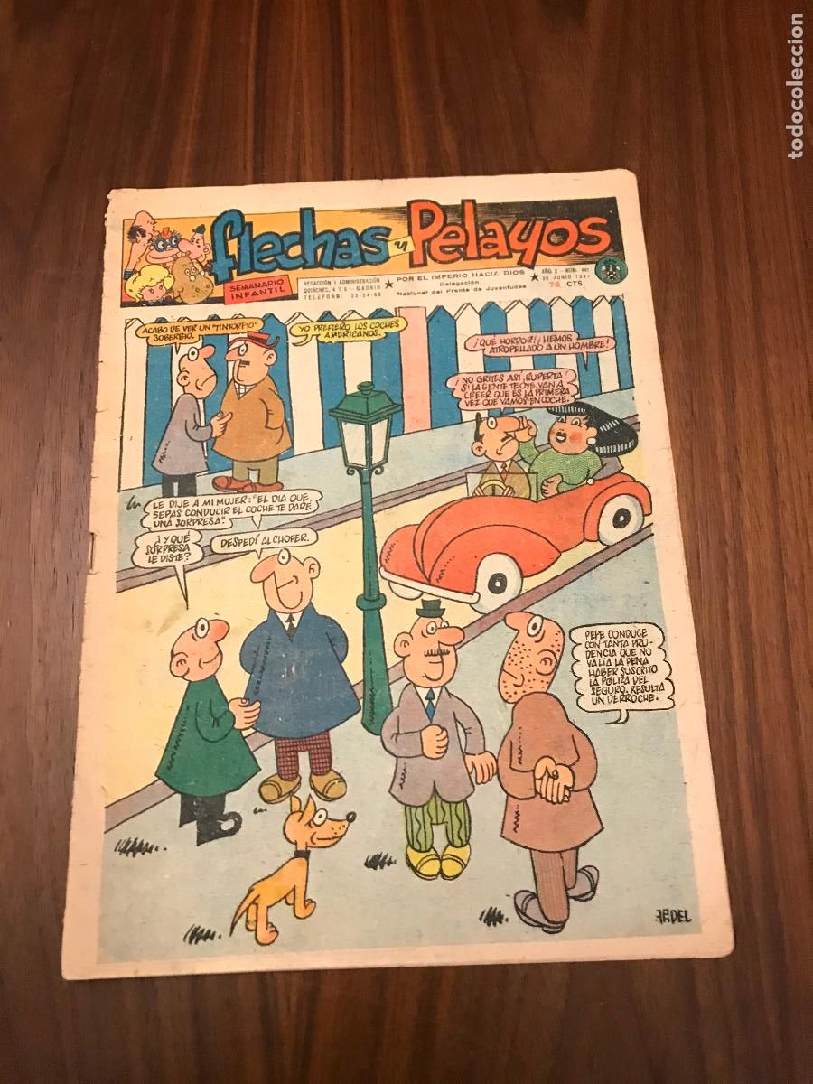 Tebeos: FLECHAS Y PELAYOS N&ordm; 441 , 75 CTS - Foto 1