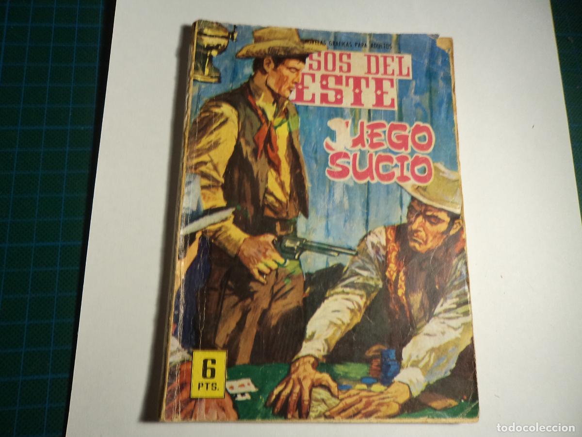 Tebeos: Colosos del Oeste. N&ordm; 129. Ferma. Con se&ntilde;ales de uso. - Foto 1