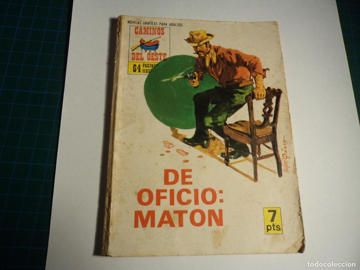 Tebeos: Caminos del Oeste. N&ordm; 52. Petronio. Con se&ntilde;ales de uso. - Foto 1