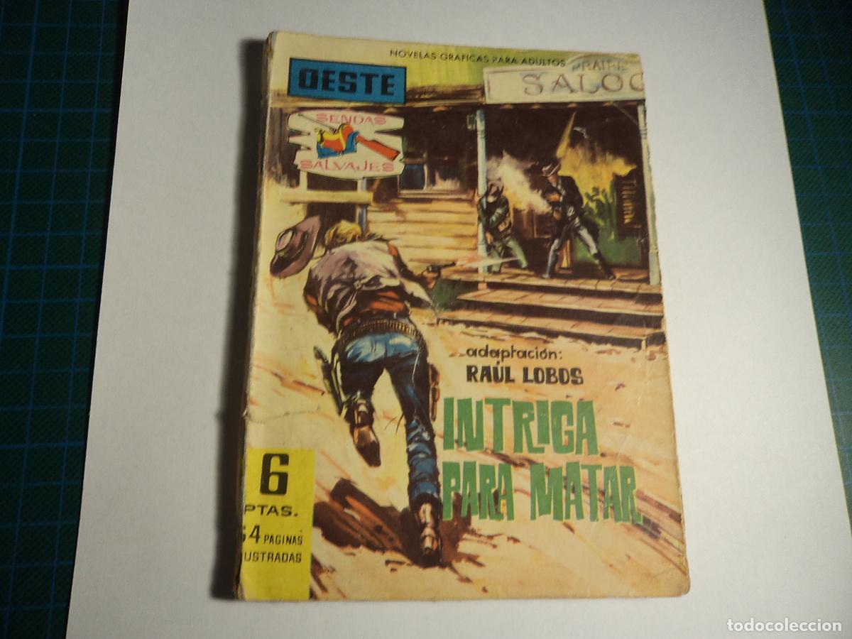 Tebeos: Sendas salvajes. N&ordm; 85. Ferma. Con se&ntilde;ales de uso. - Foto 1