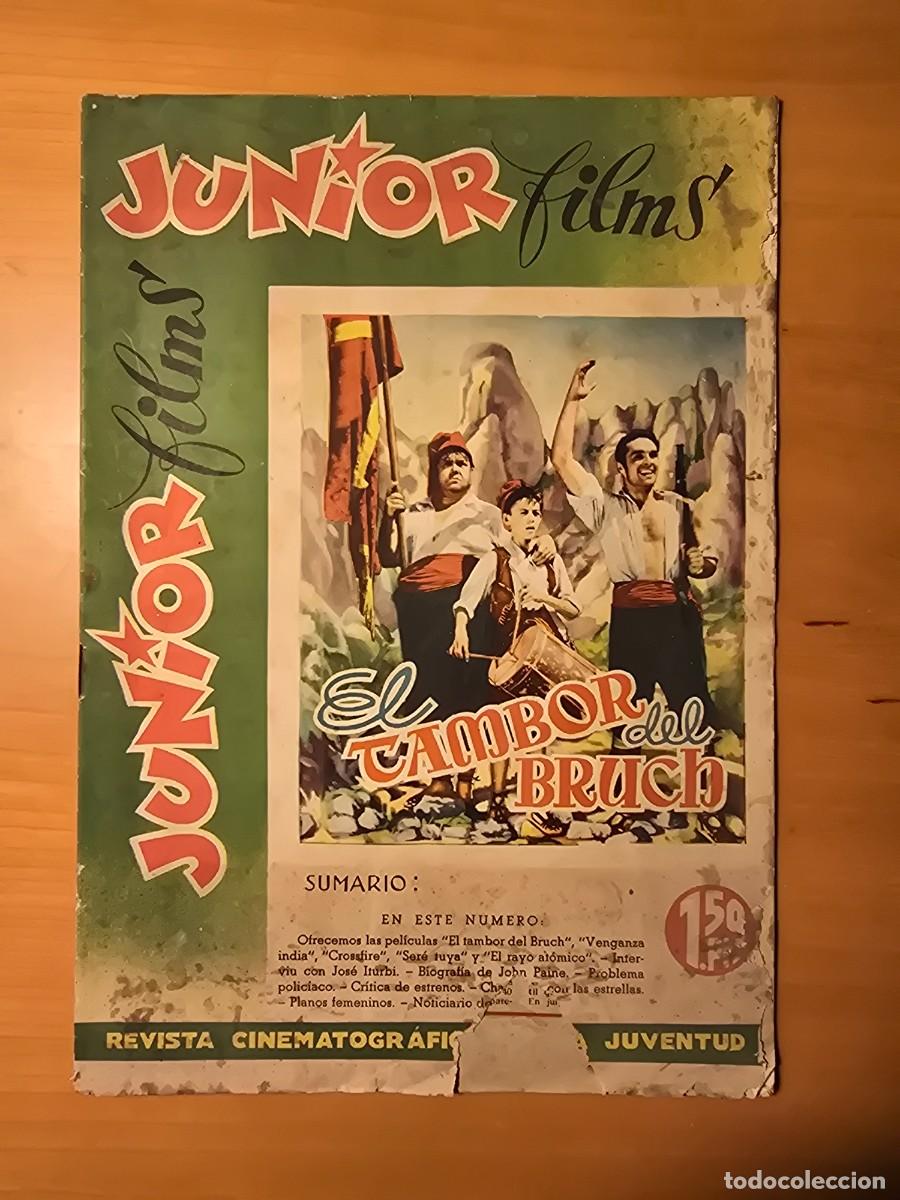 Tebeos: JUNIOR FILMS n&deg; 55 Ed. BASCU&Ntilde;A A&ntilde;o 1948