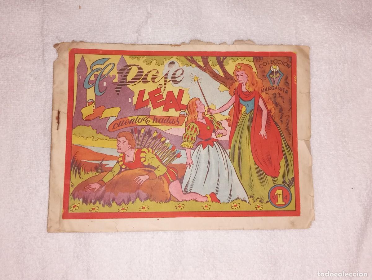 Tebeos: ANTIGUO COMIC COLECCION MARGARITA CUENTO DE HADAS N&ordm; 153 EL PAJE LEAL ED. FAVENCIA A&Ntilde;OS 50