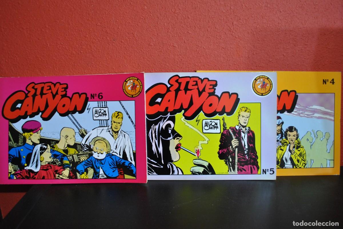 Tebeos: Steve Canyon N&ordm; 4, 5 y 6 de Milton Caniff - Foto 1