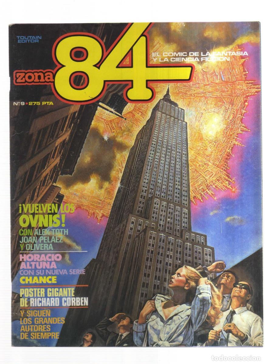 Tebeos: ZONA 84 EL COMIC DE FANTACIA Y LA CIENCIA FICCION N,9