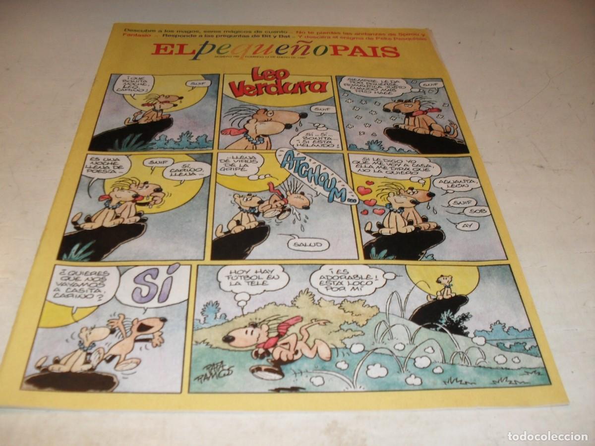 Comics: EL PEQUE&Ntilde;O PAIS 789,CON LEO VERDURA,( DE 877).EDITA EL PAIS,1981
