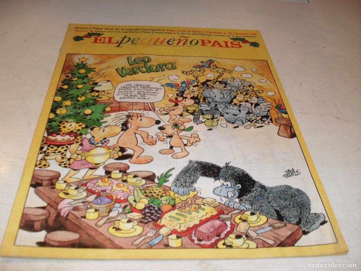 Comics: EL PEQUE&Ntilde;O PAIS n&ordm; 786,CON LEO VERDURA,( DE 877).EDITA EL PAIS,1981