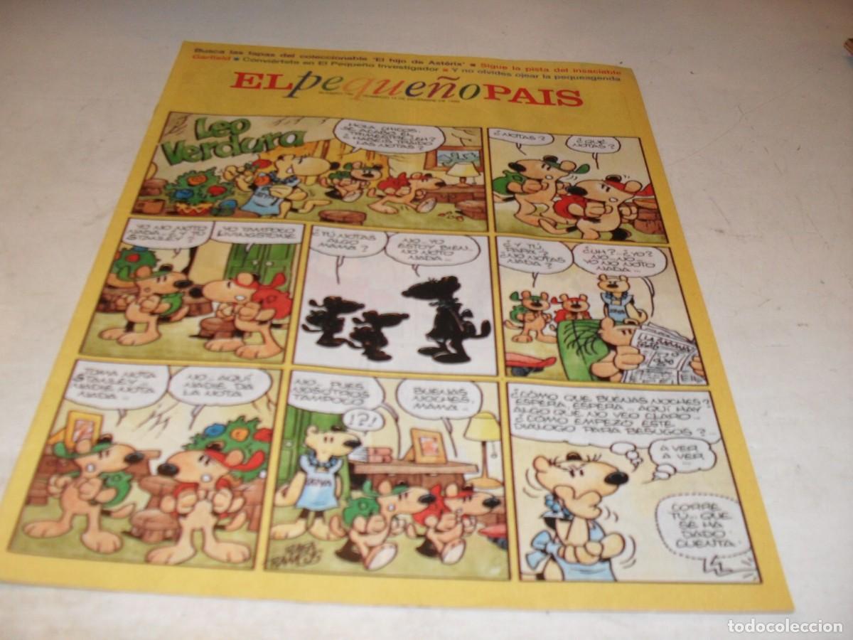Comics: EL PEQUE&Ntilde;O PAIS n&ordm; 785,CON LEO VERDURA,( DE 877).EDITA EL PAIS,1981