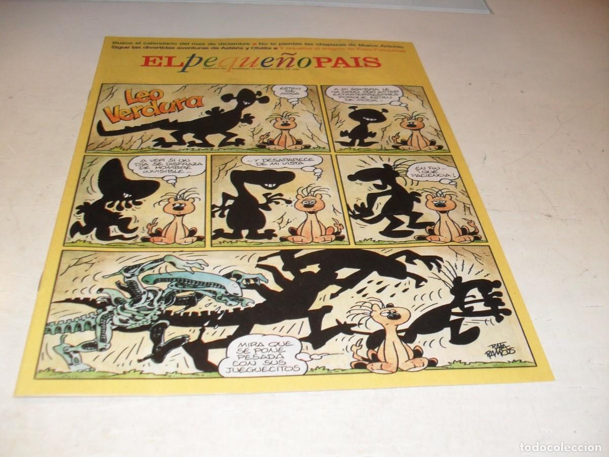 Comics: EL PEQUE&Ntilde;O PAIS n&ordm; 782 EN PORTADA HOMENAJE A ALIEN,( DE 877).EDITA EL PAIS,1981