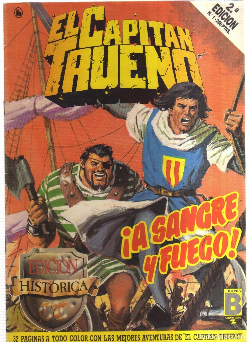 Tebeos: EL CAPITAN TRUENO EDICION HISTORICA N,1 - Foto 1