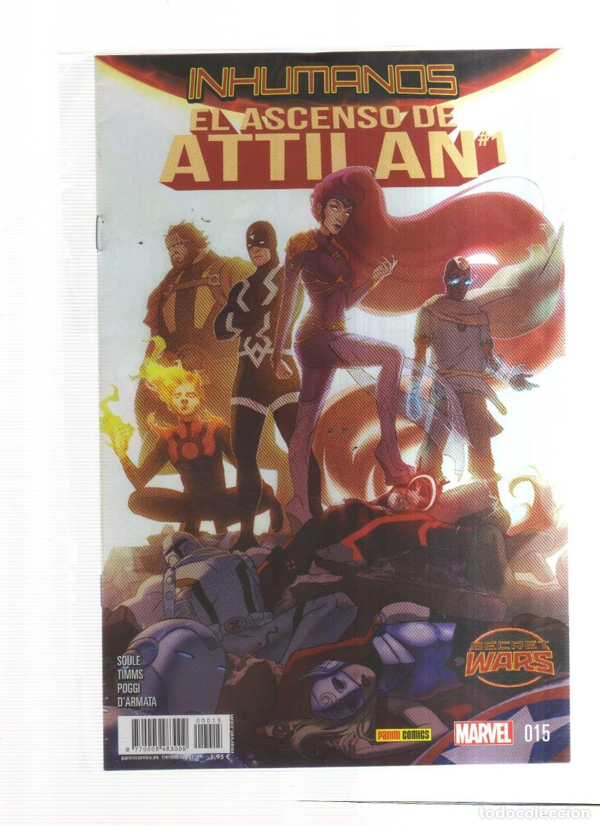 Tebeos: INHUMANOS EL ASCENSO DE ATTILAN N,015 - Foto 1