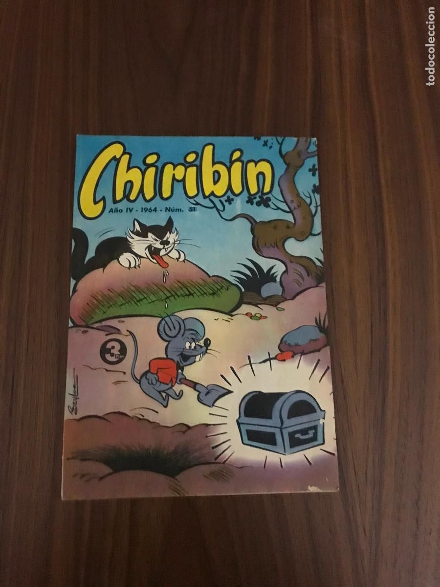 Tebeos: CHIRIBIN N&ordm; 51 , EDICIONES TIBIDABO - Foto 1