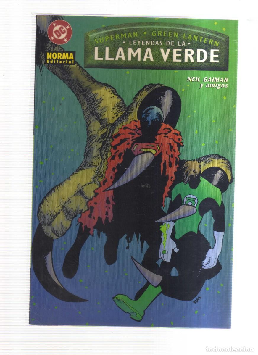 Tebeos: GREEN LANTERN SUPERMAN LEYENDA DE LA LLAMA VERDE - Foto 1