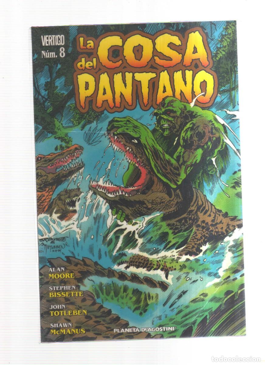 Tebeos: LA COSA DEL PANTANO N,8 VERTIGO ALAN MOORE PLANETA - Foto 1