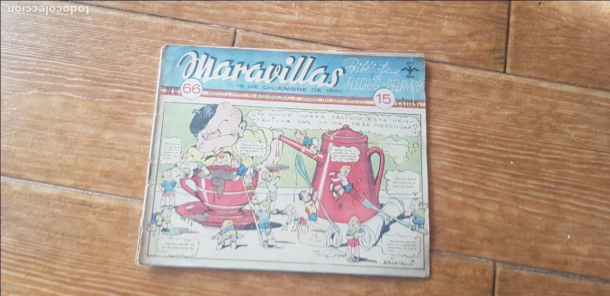 Tebeos: MARAVILLAS. N&ordm; 66 ORIGINAL 1940 - Foto 1