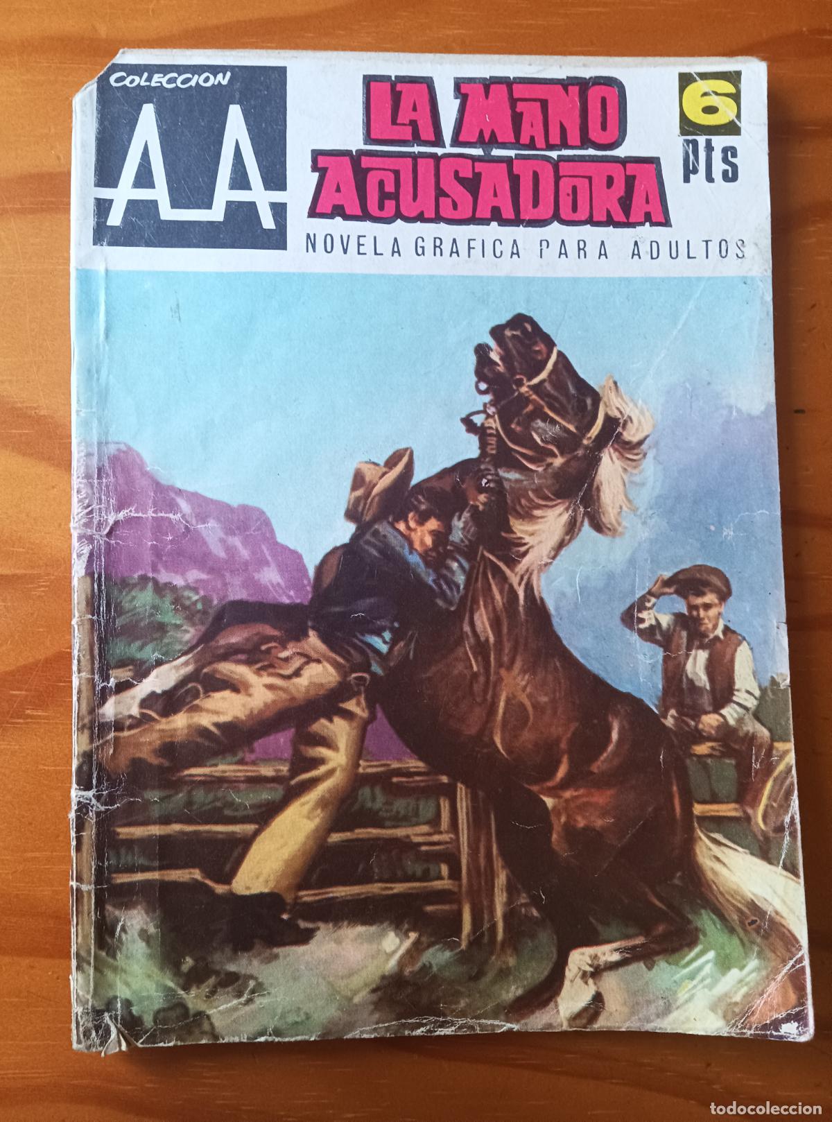 Tebeos: WEXSTERN, LA MANO ACUSADORA, HECTOR VALDES. NOEVALA GRAFICA. COLECCION A de A